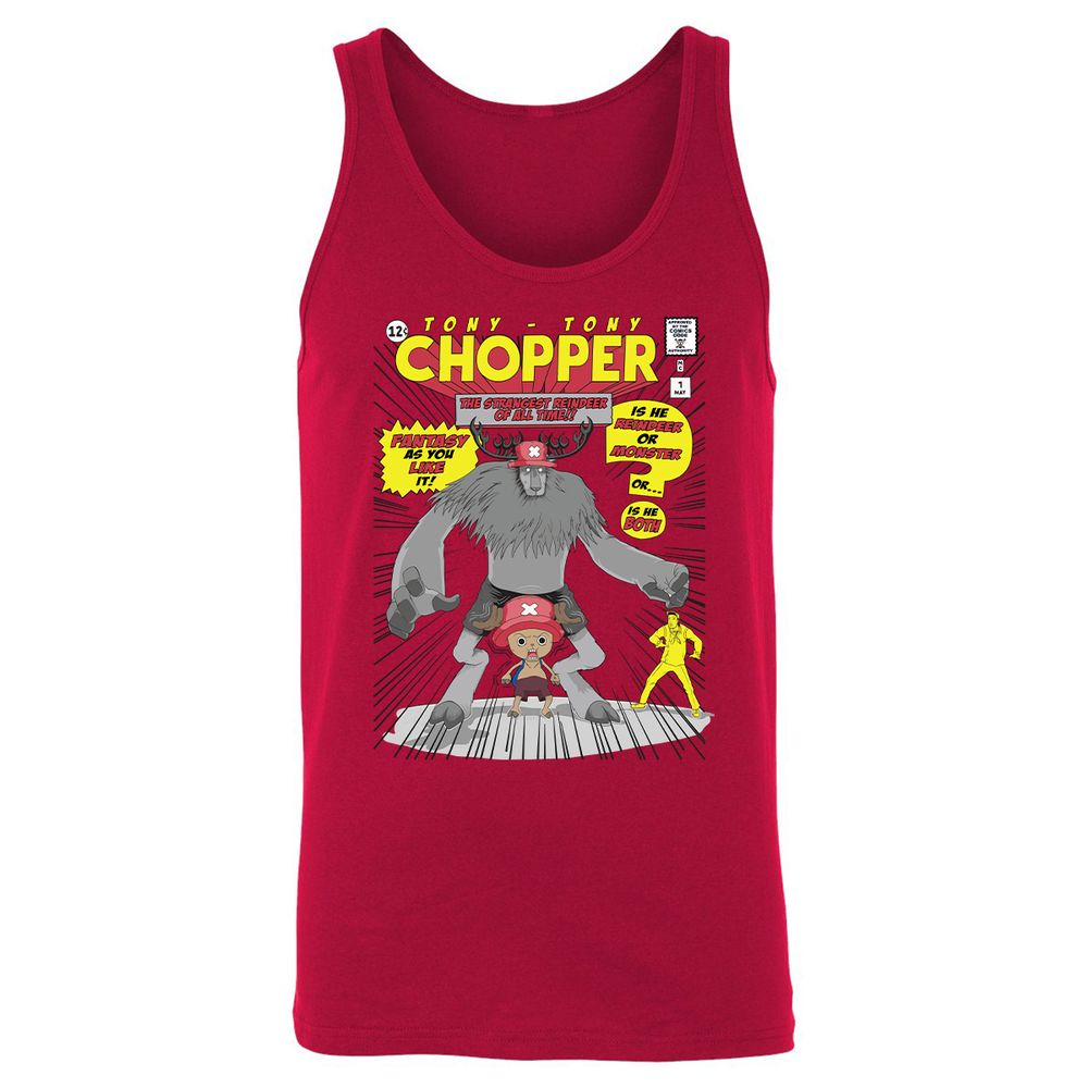 Unisex Jersey Tank - VAN9VFHJ - Red - 11