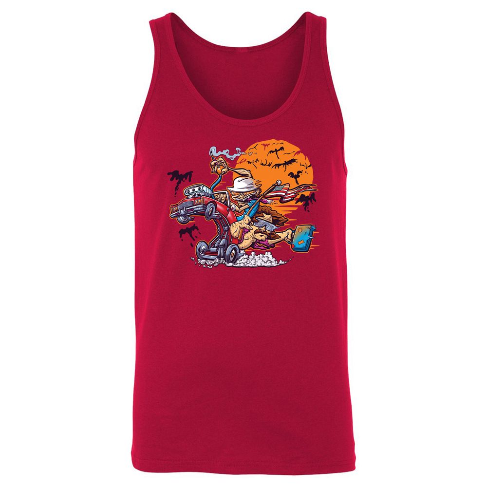 Unisex Jersey Tank - JR6K1NZM - Red - 11