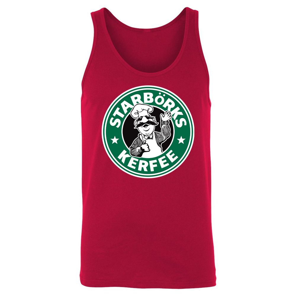 Unisex Jersey Tank - FEZ58UT6 - Red - 11