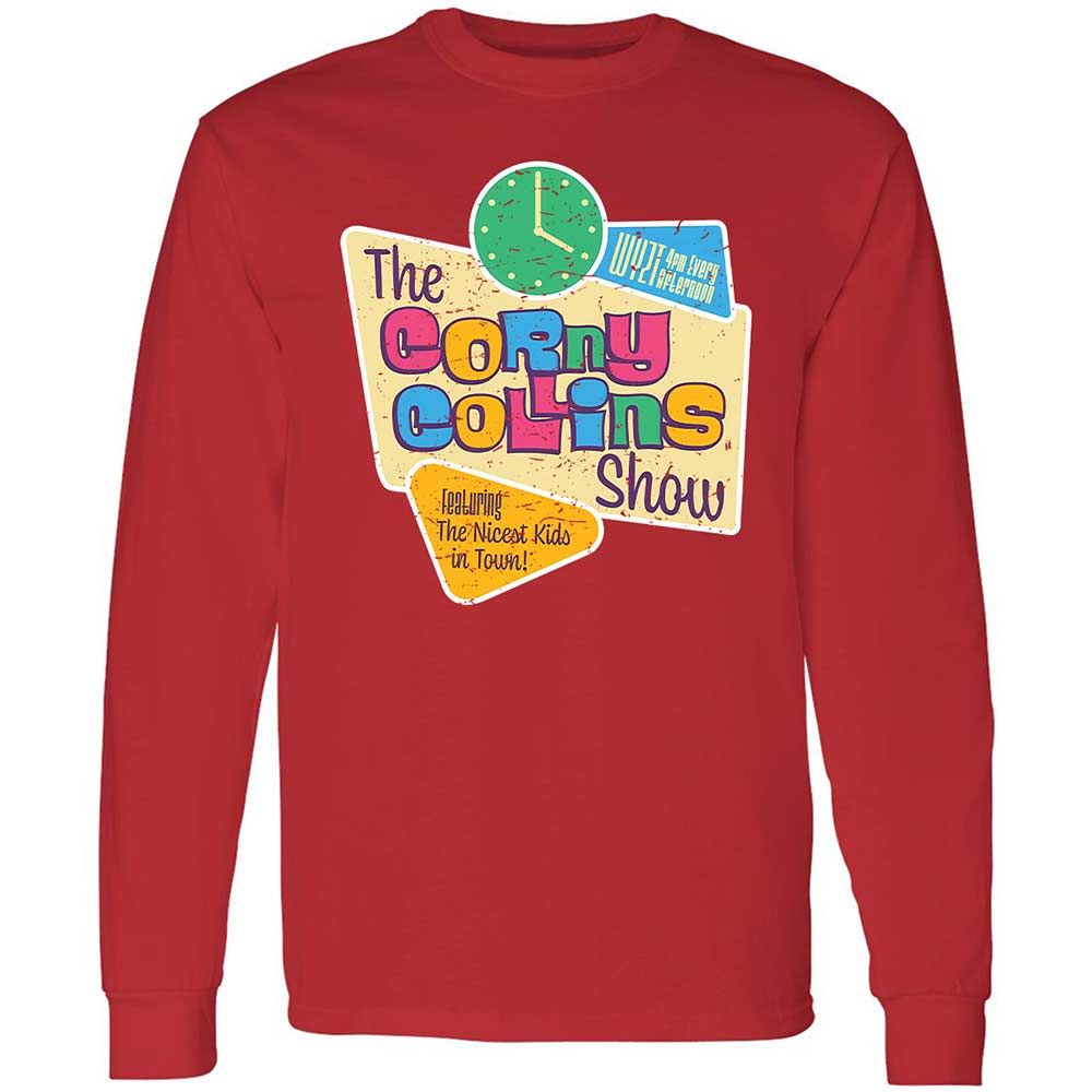 Long Sleeve T-Shirt - V8JA5TKS - Red - 11