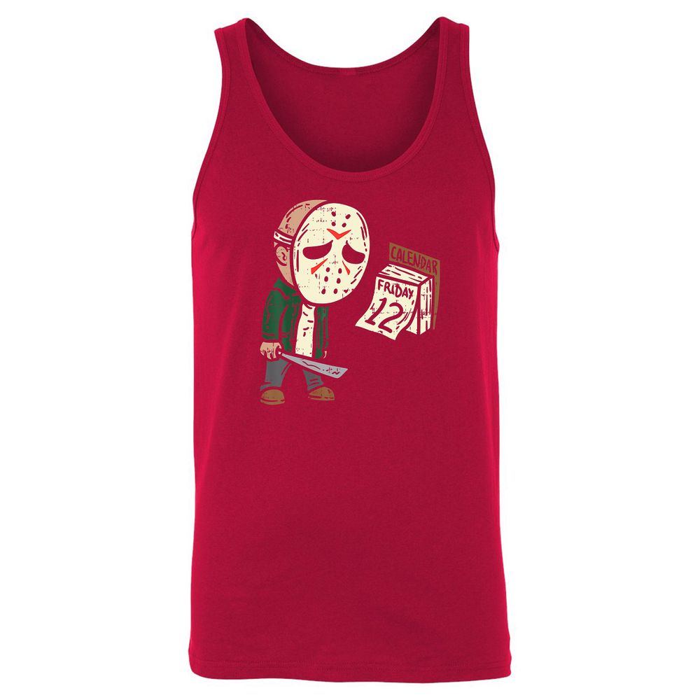 Unisex Jersey Tank - DGTJ24B2 - Red - 11