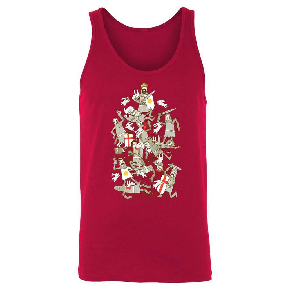 Unisex Jersey Tank - 1JAGTEK7 - Red - 11