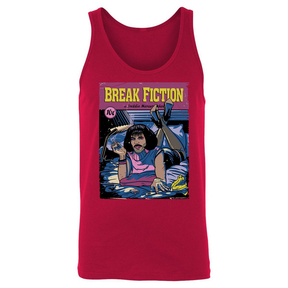 Unisex Jersey Tank - BCV6GG95 - Red - 11