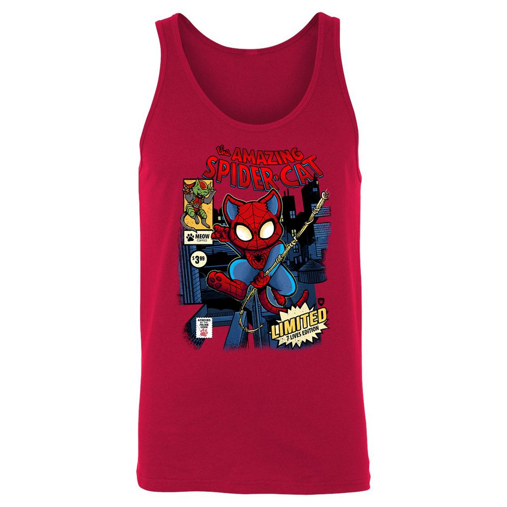 Unisex Jersey Tank - P3C8FRUC - Red - 11