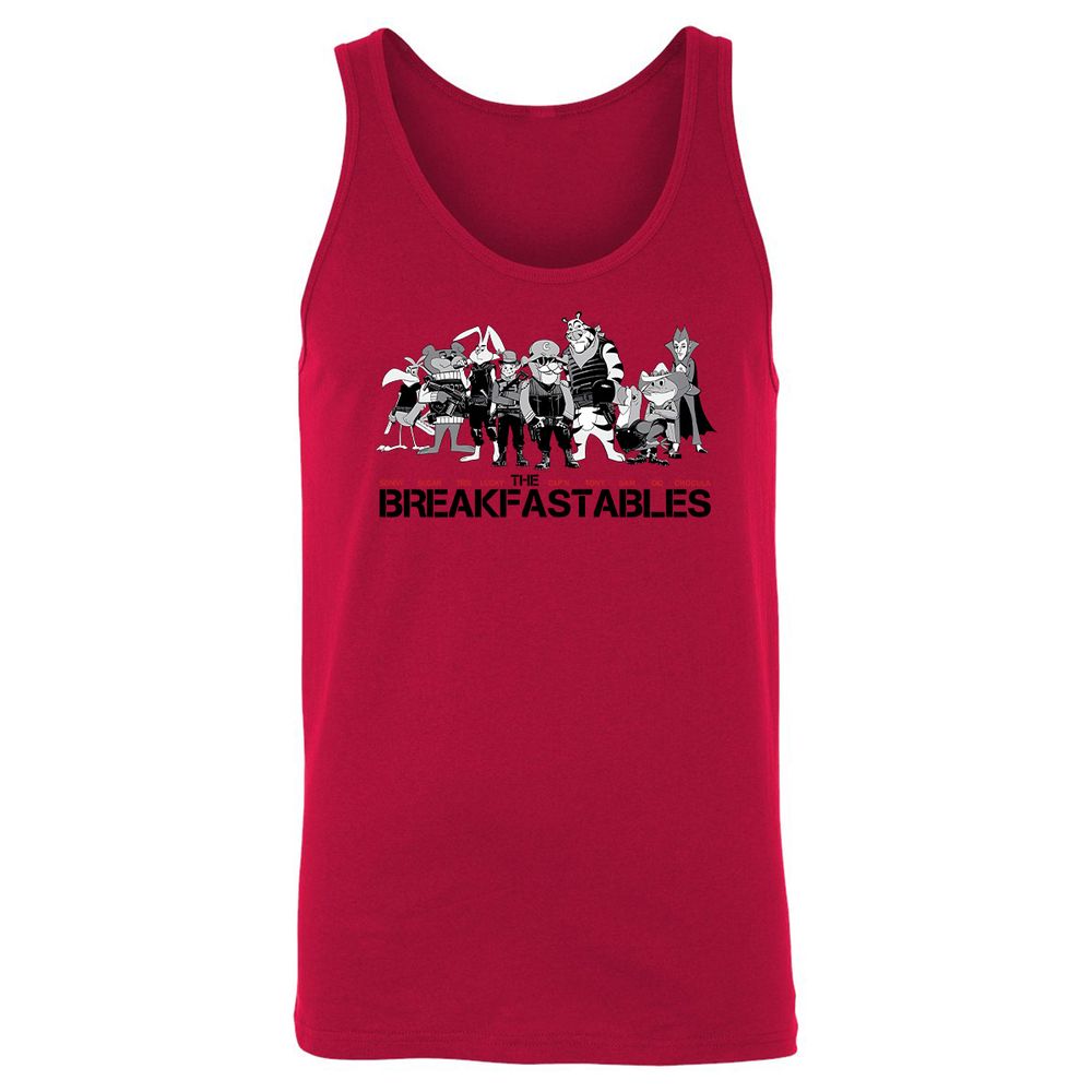 Unisex Jersey Tank - R12J3VLZ - Red - 11
