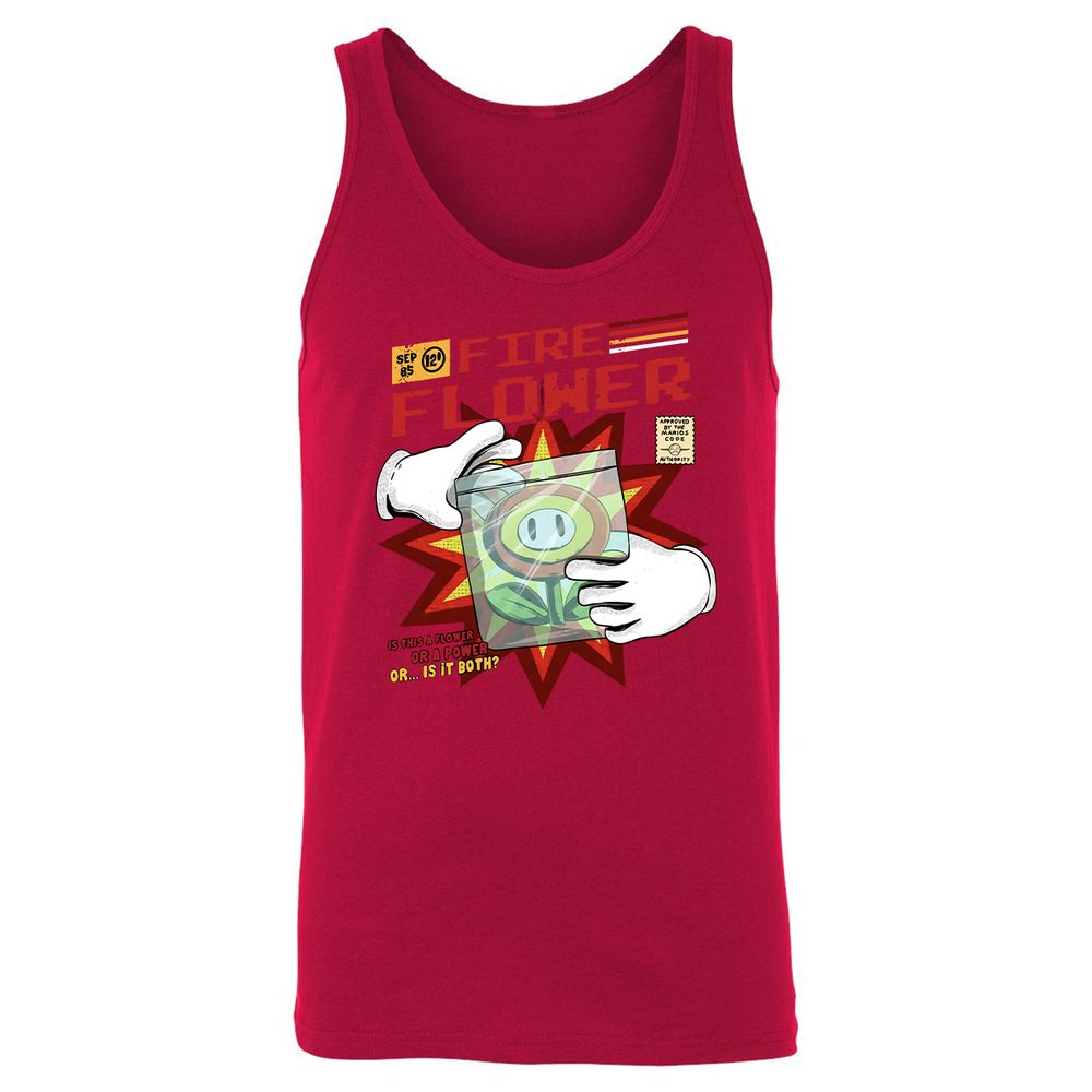 Unisex Jersey Tank - SA41BMS1 - Red - 11