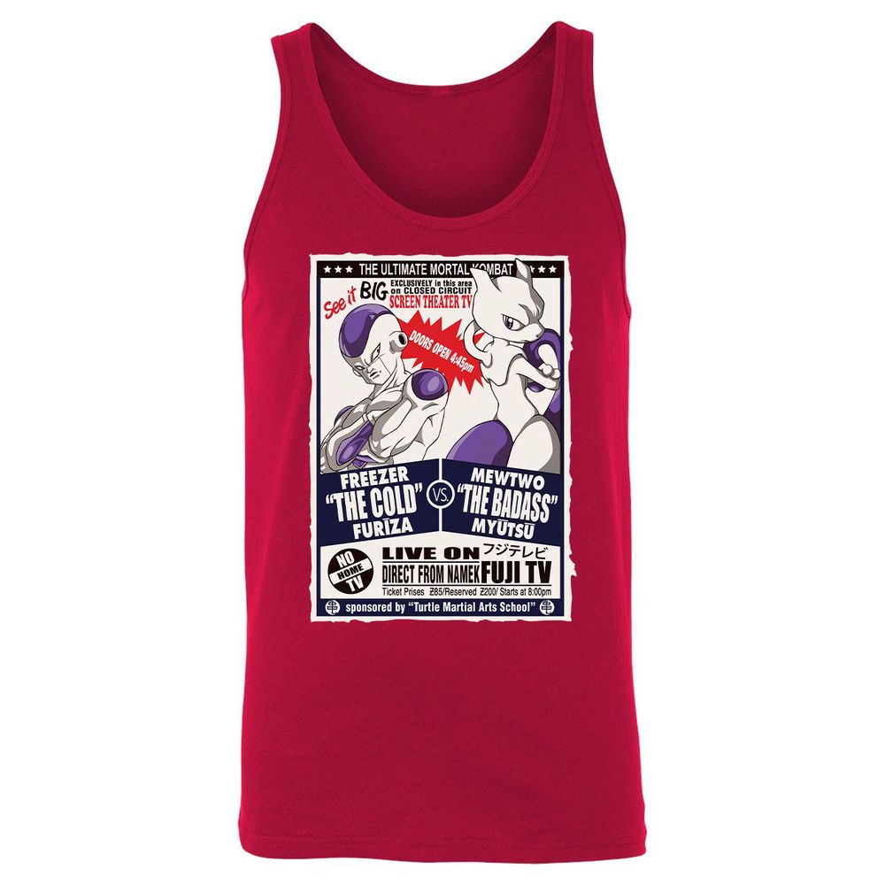 Unisex Jersey Tank - 87JB9BF5 - Red - 11
