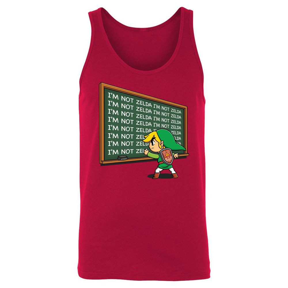 Unisex Jersey Tank - MQJVLYCZ - Red - 11