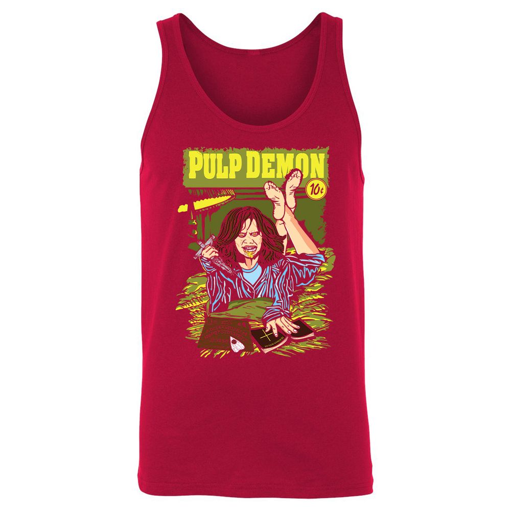 Unisex Jersey Tank - 35RDQQV4 - Red - 11