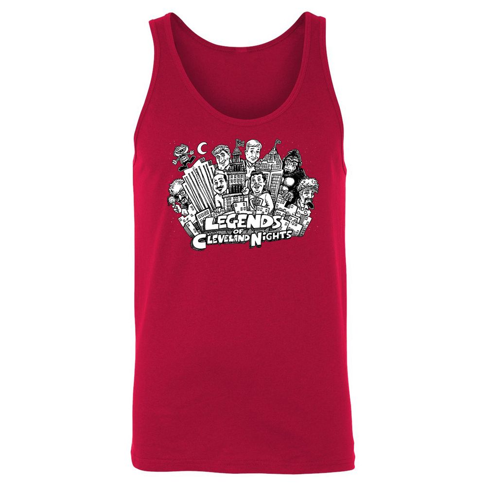 Unisex Jersey Tank - A6SVKBDV - Red - 11