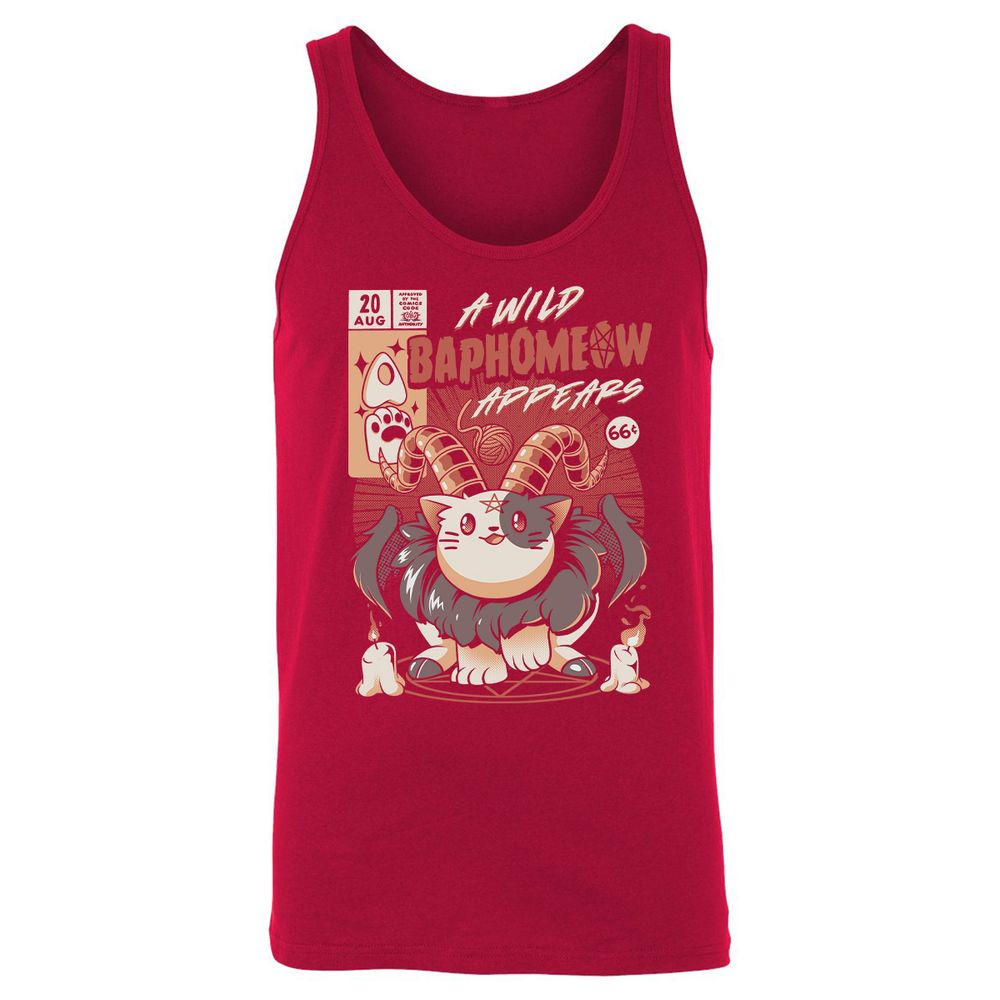 Unisex Jersey Tank - QTSVBYAN - Red - 11