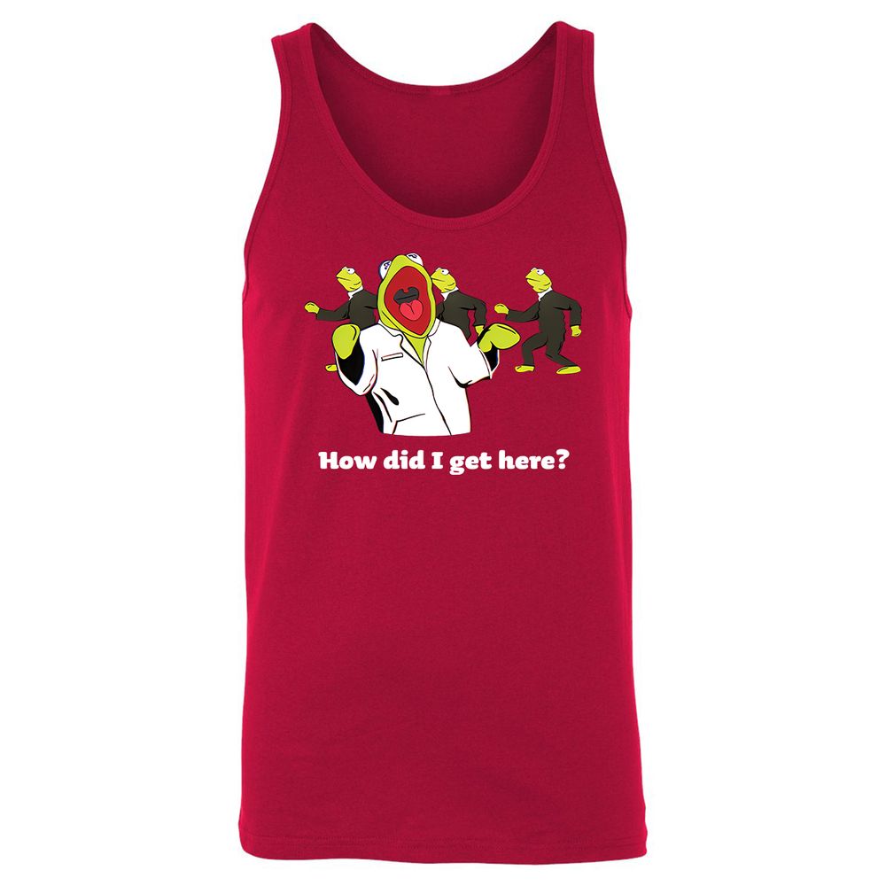 Unisex Jersey Tank - A2HE3MHR - Red - 11