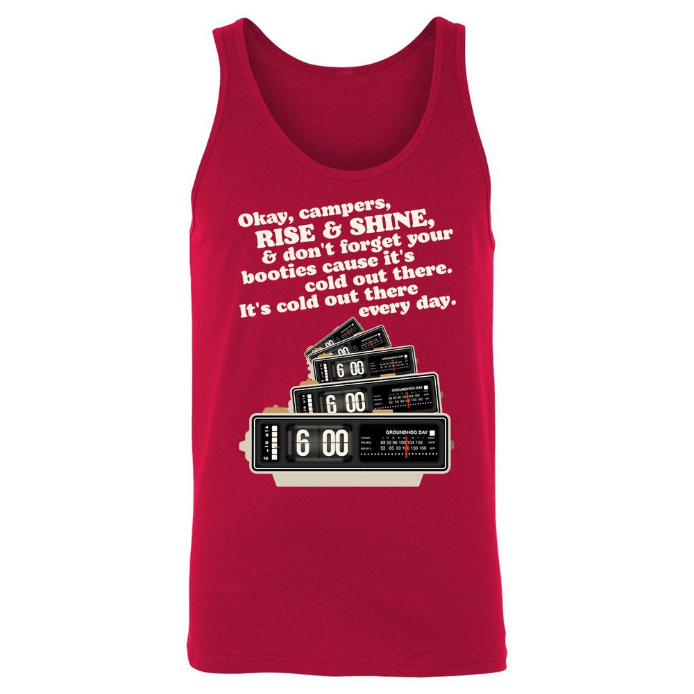 Unisex Jersey Tank - HL6VCN2F - Red - 11