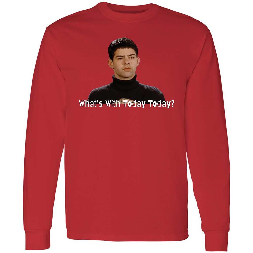 Long Sleeve T-Shirt - AQLL1JE7 - Red - 11