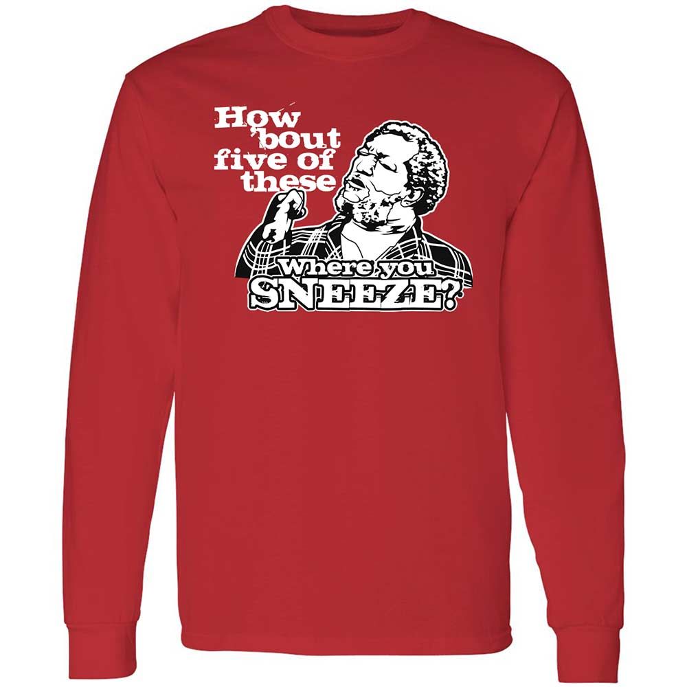Long Sleeve T-Shirt - FU19B1DL - Red - 11
