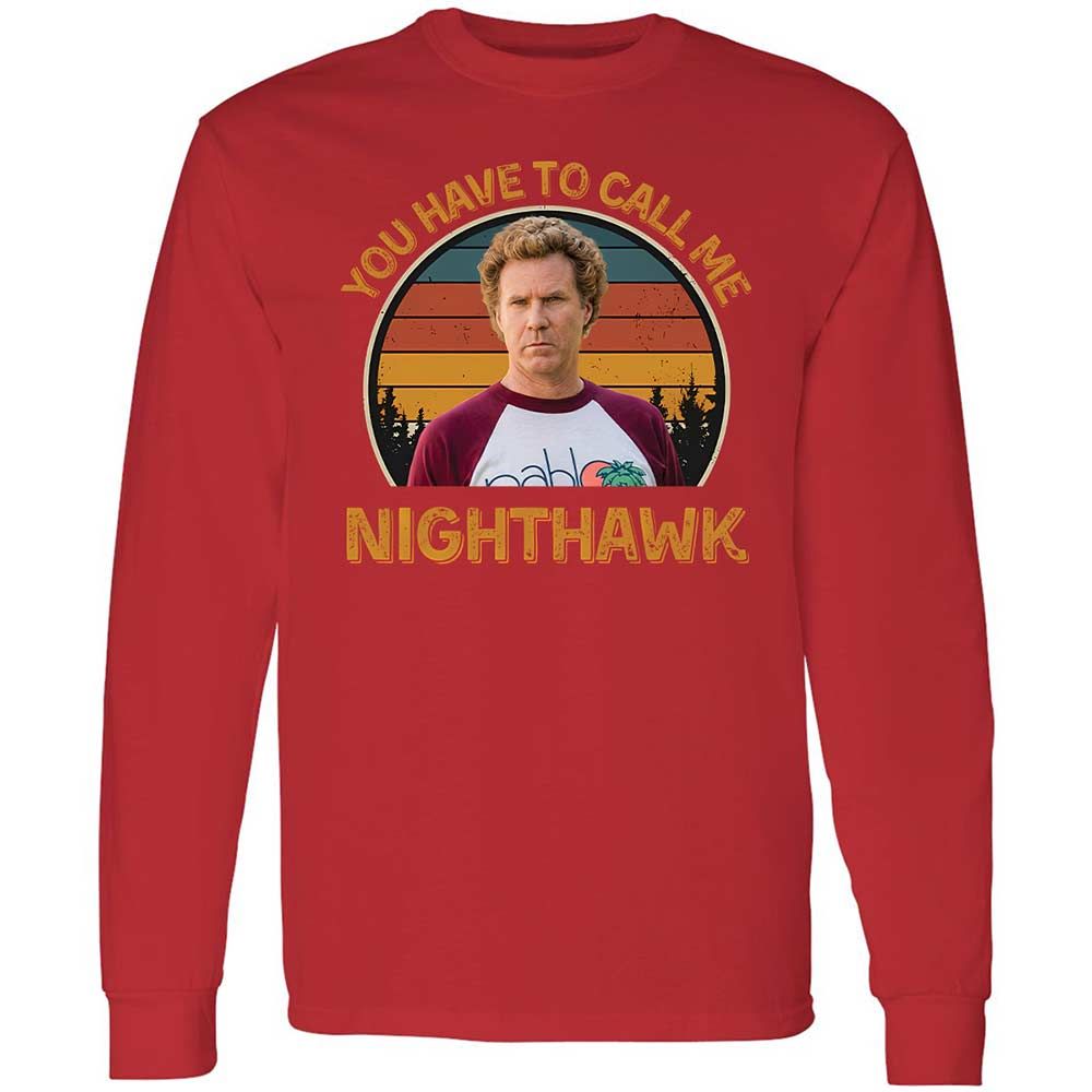 Long Sleeve T-Shirt - VK5CLMLH - Red - 11