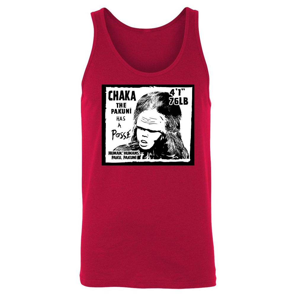 Unisex Jersey Tank - ZXWKVMY2 - Red - 11