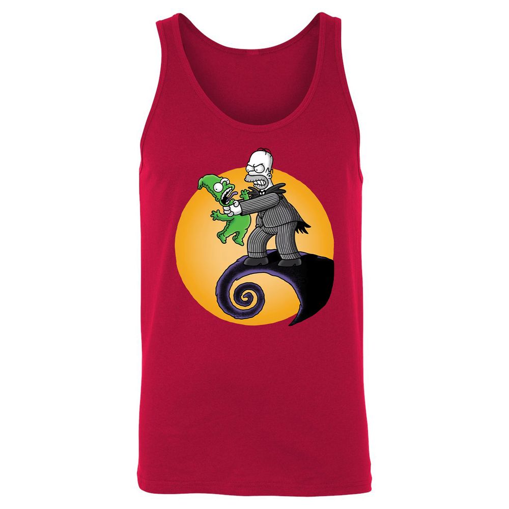 Unisex Jersey Tank - H2Y8BSZL - Red - 11