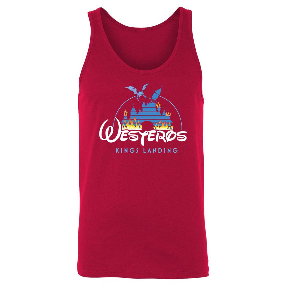 Unisex Jersey Tank - MB63M7G3 - Red - 11