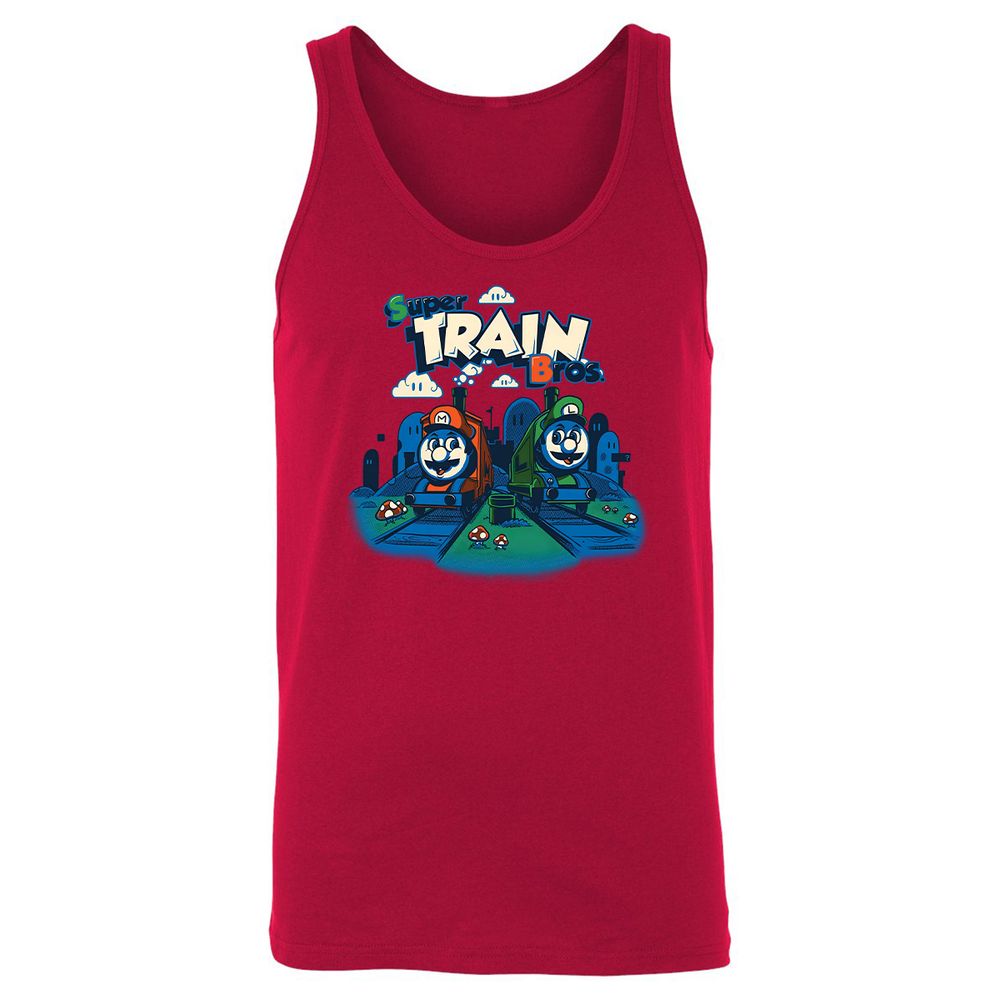 Unisex Jersey Tank - 4ZNBM73A - Red - 11