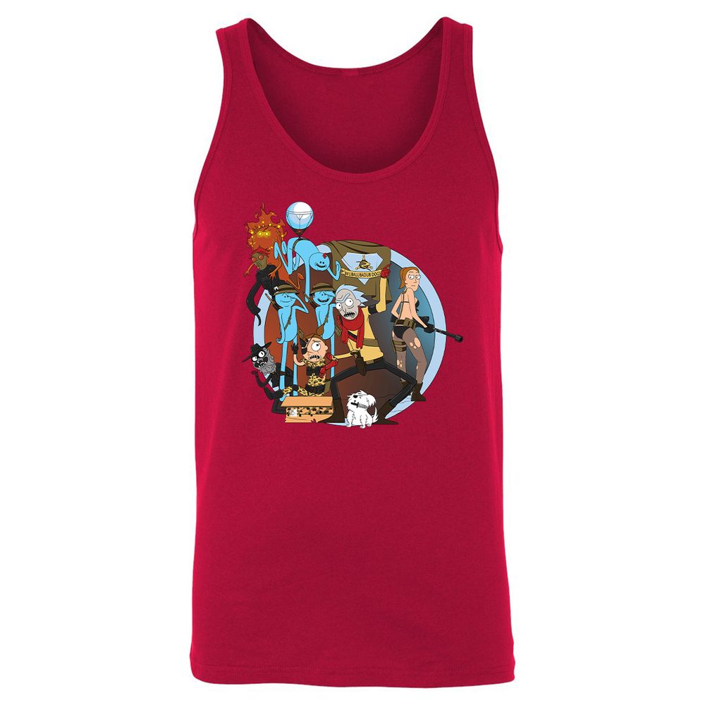 Unisex Jersey Tank - 4F2GYLNH - Red - 11