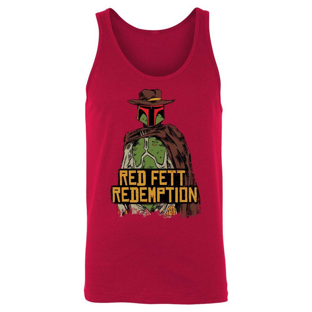 Unisex Jersey Tank - Y3SP3VWX - Red - 11