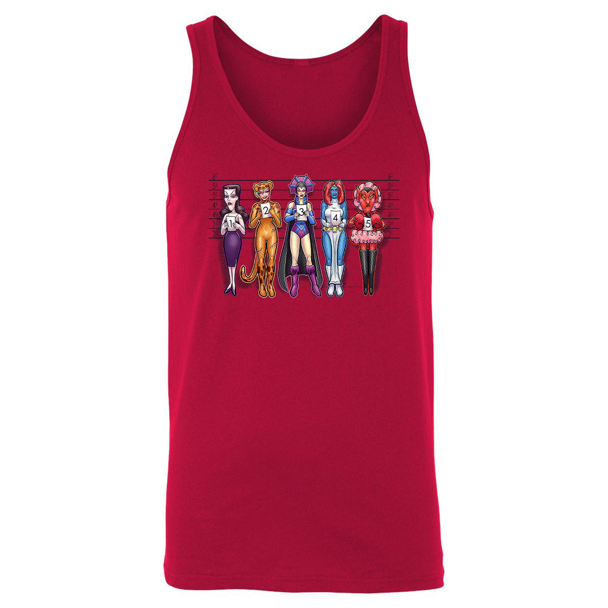 Unisex Jersey Tank - LA7AFUSF - Red - 11
