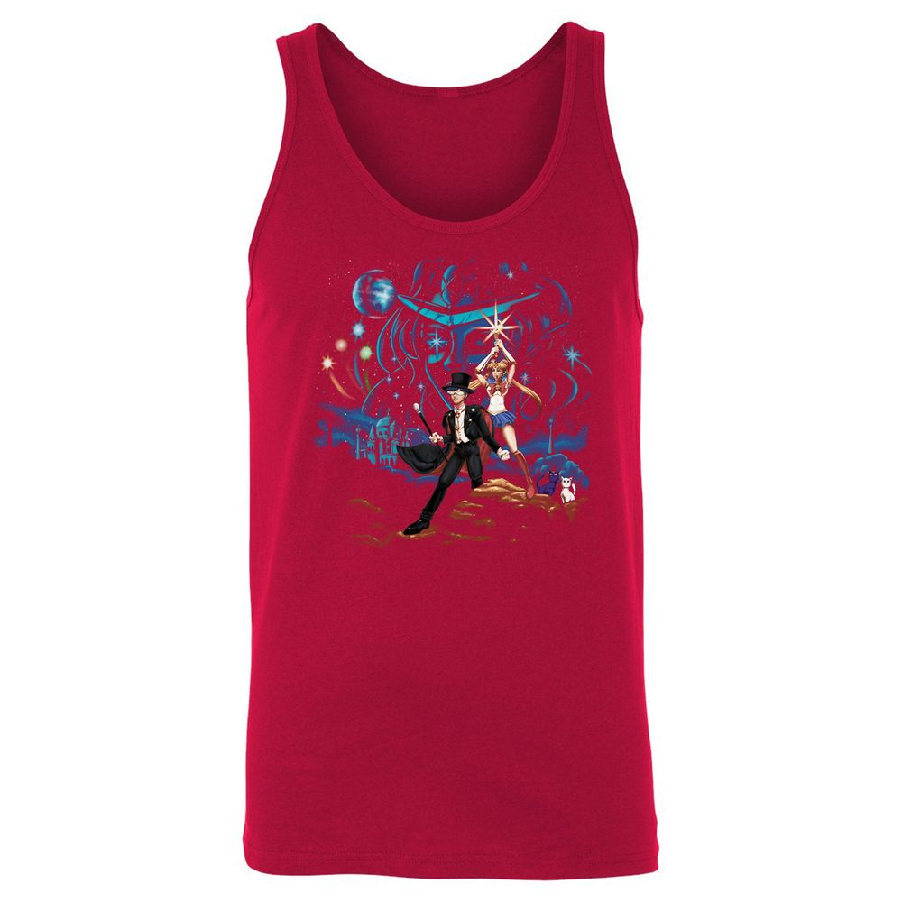 Unisex Jersey Tank - NT1Z7UTL - Red - 11