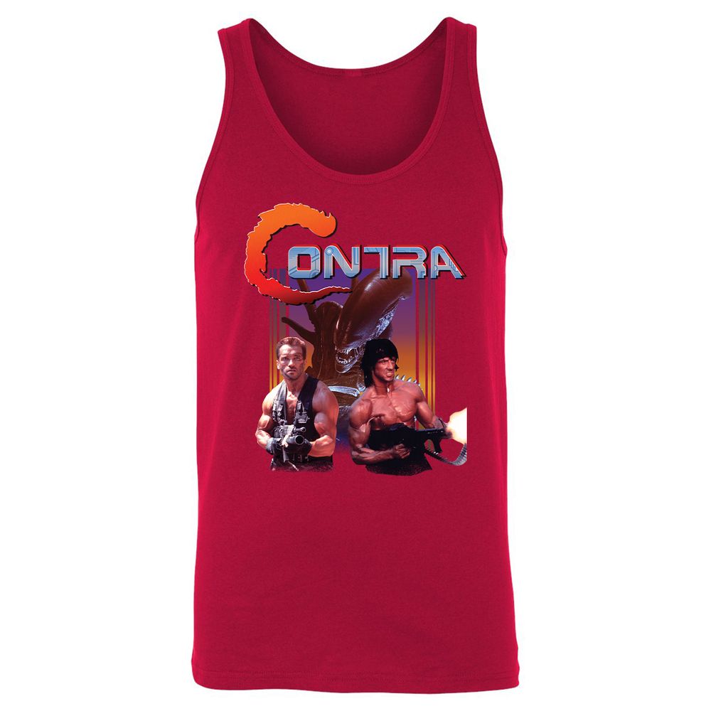 Unisex Jersey Tank - Z15F5WVH - Red - 11