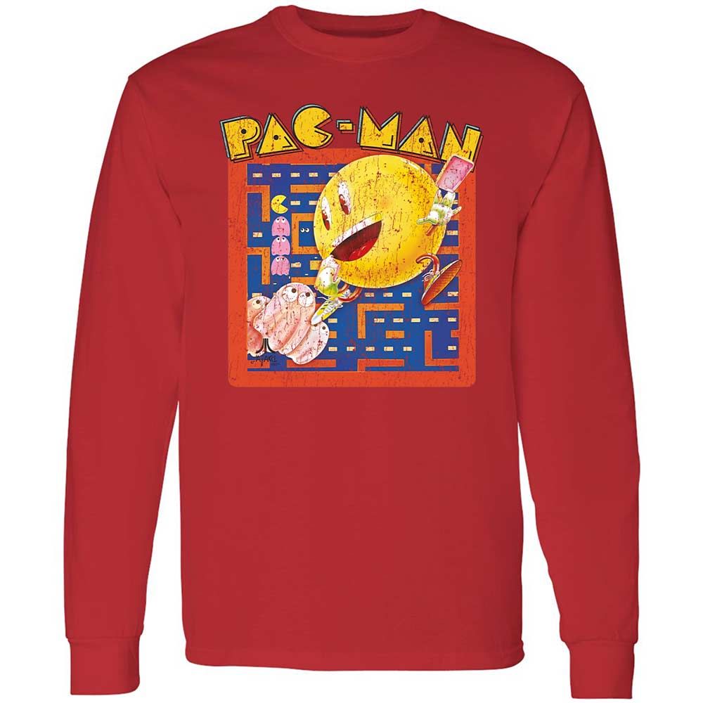 Long Sleeve T-Shirt - C1PC4K6W - Red - 11