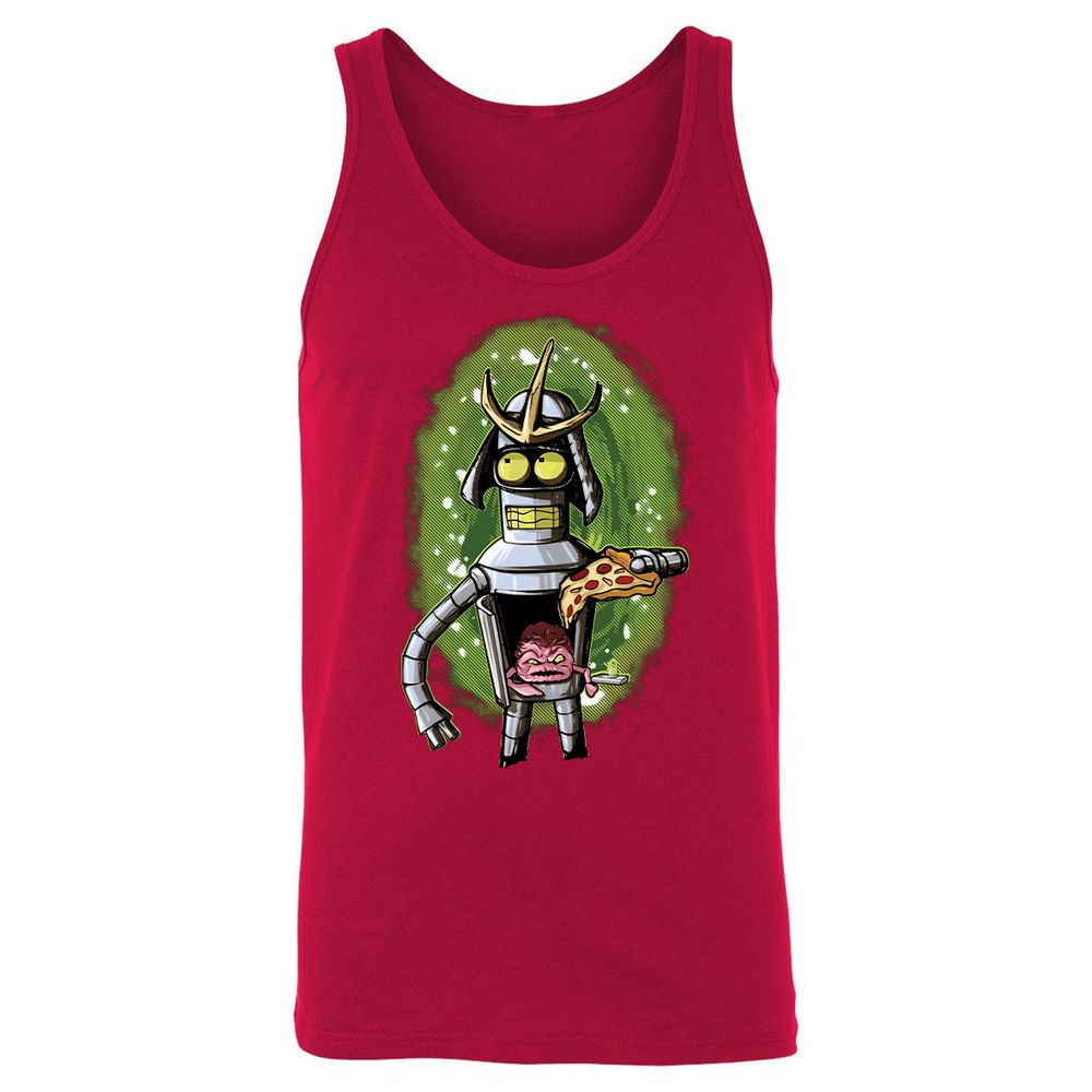 Unisex Jersey Tank - HQN2JK6H - Red - 11