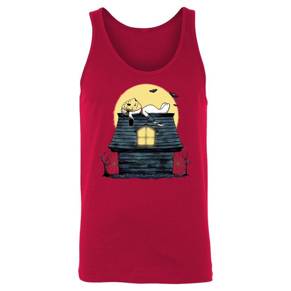 Unisex Jersey Tank - E5V1T672 - Red - 11