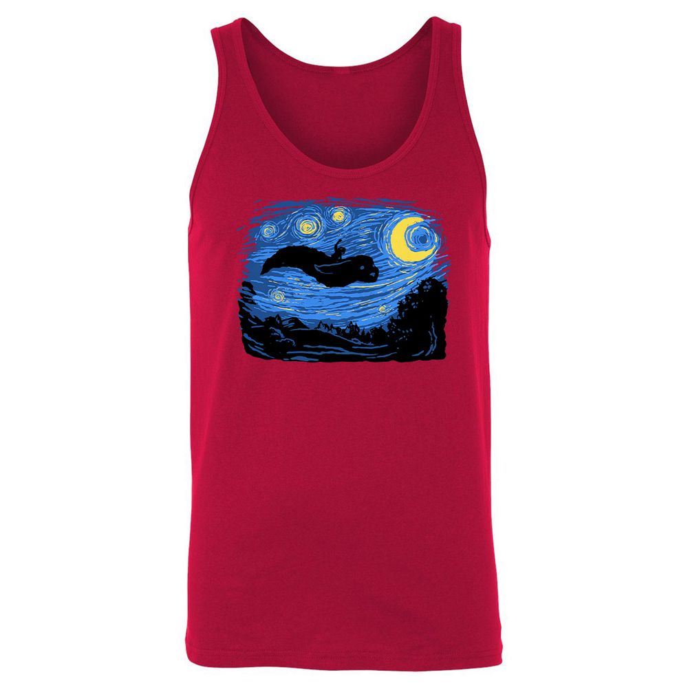 Unisex Jersey Tank - ZKYNCSD6 - Red - 11