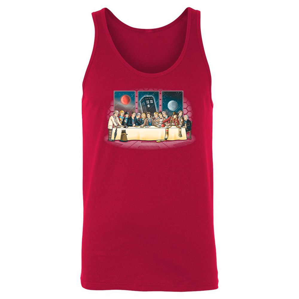 Unisex Jersey Tank - DWJ2FZN4 - Red - 11