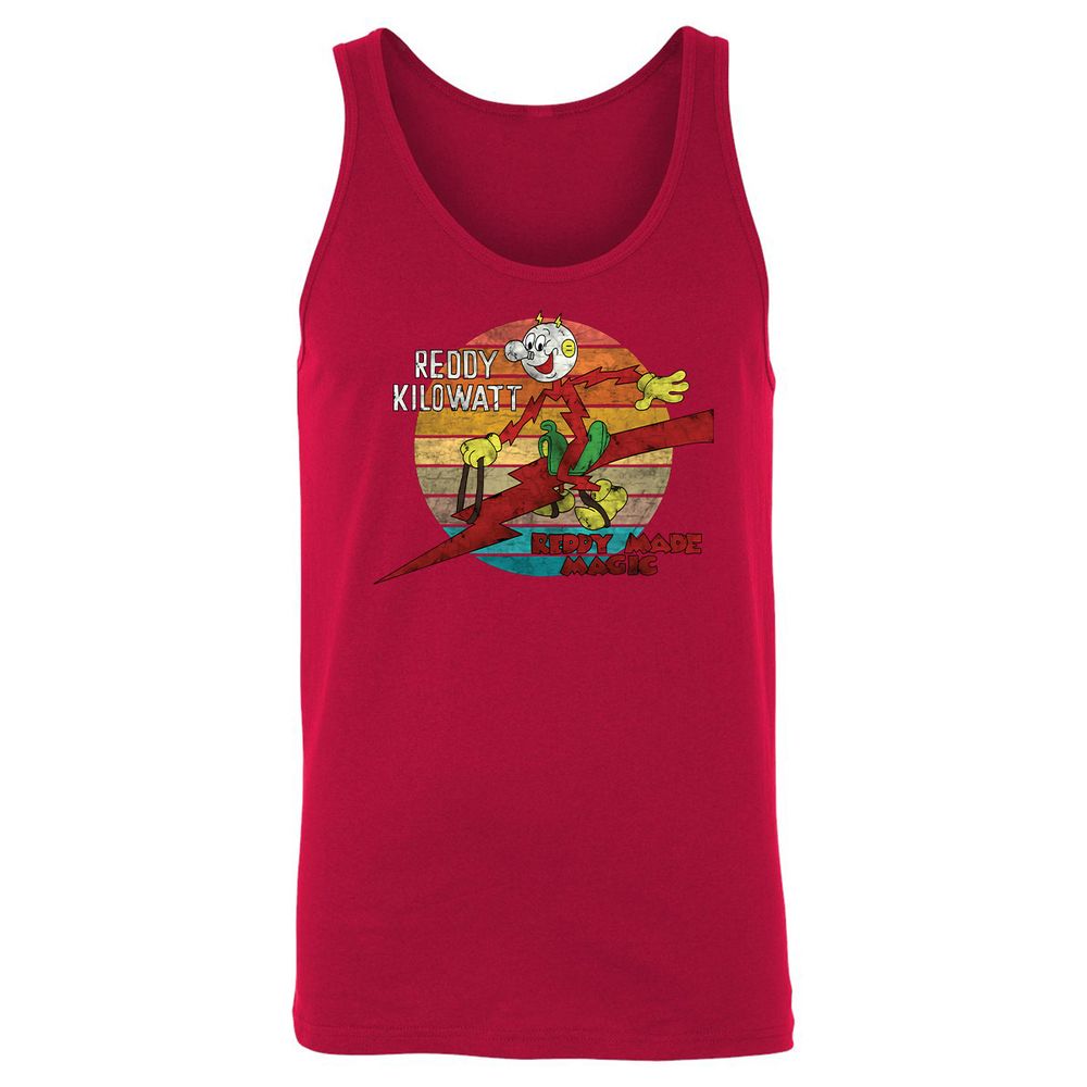Unisex Jersey Tank - LF6CTHD6 - Red - 11