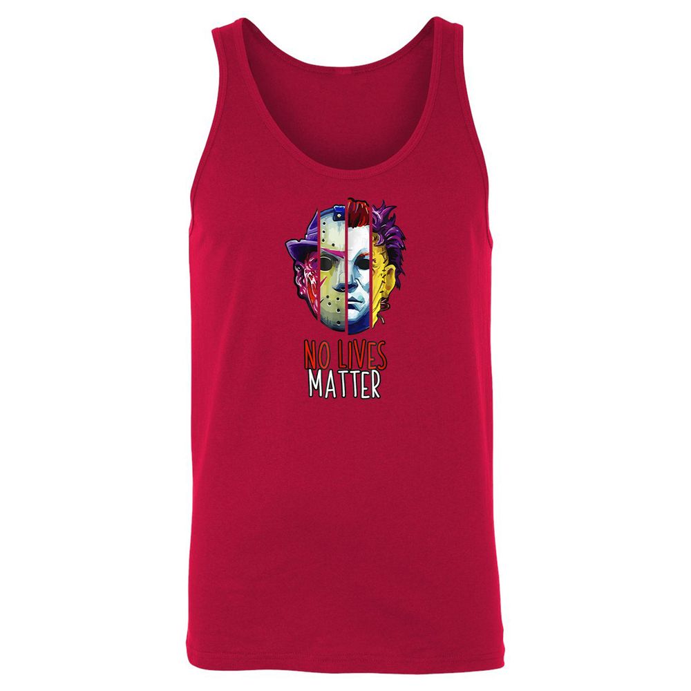 Unisex Jersey Tank - QV1THRSZ - Red - 11