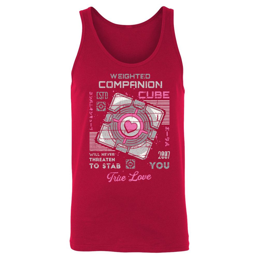 Unisex Jersey Tank - TZ7V2BAJ - Red - 11
