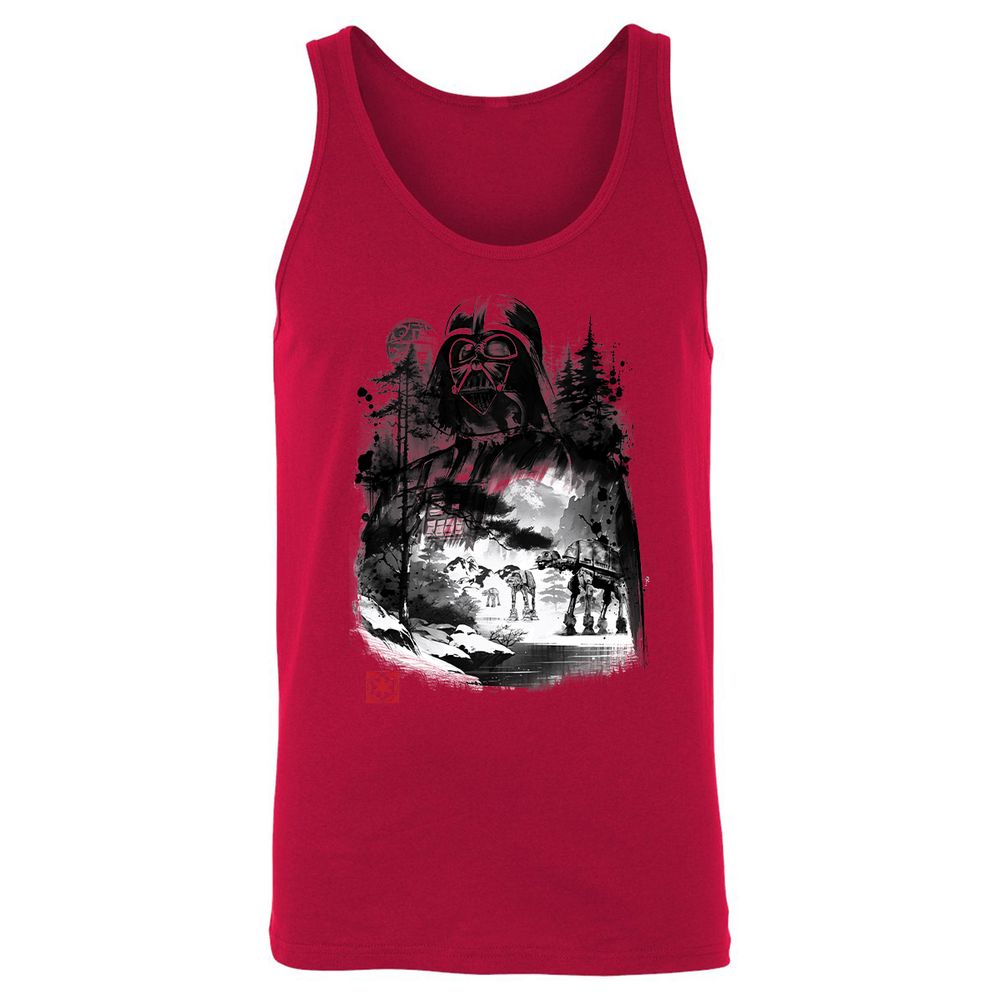 Unisex Jersey Tank - HLWZWZQM - Red - 11