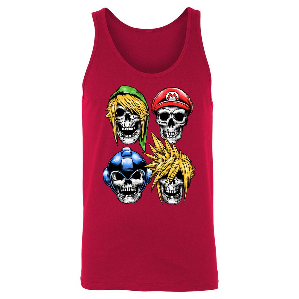 Unisex Jersey Tank - 2N8VBL58 - Red - 11