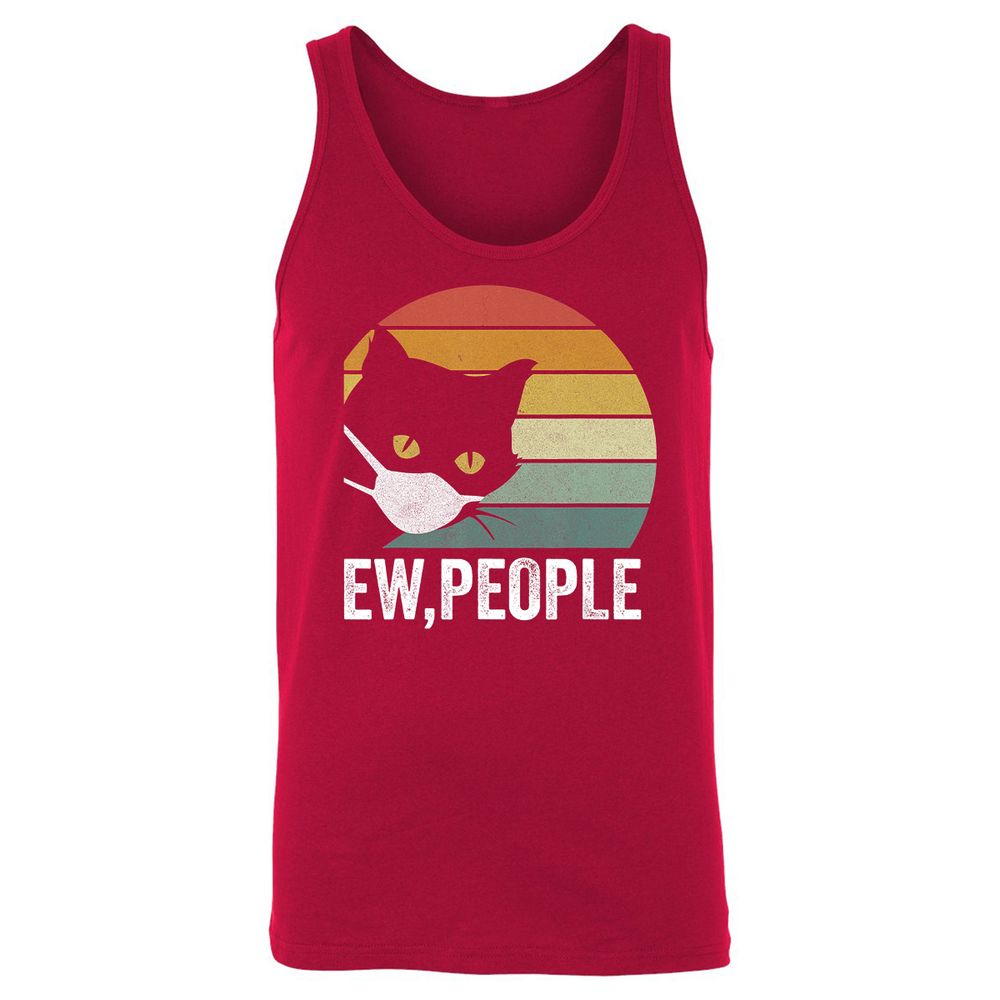 Unisex Jersey Tank - NNW8WM9Y - Red - 11