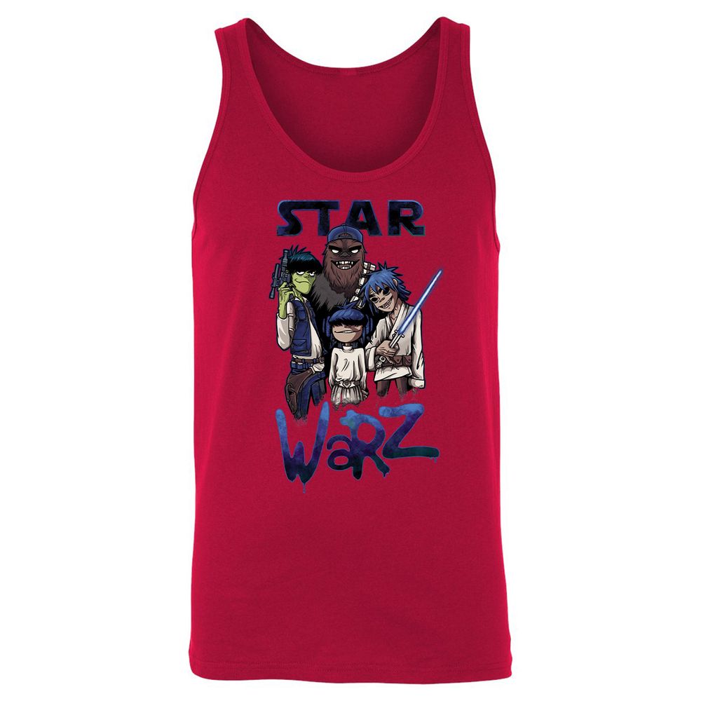 Unisex Jersey Tank - KAU3ZE9M - Red - 11