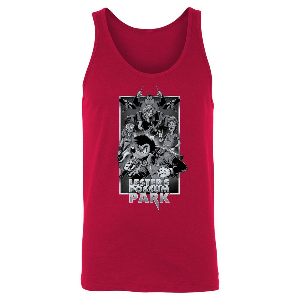Unisex Jersey Tank - YZCYKFFK - Red - 11