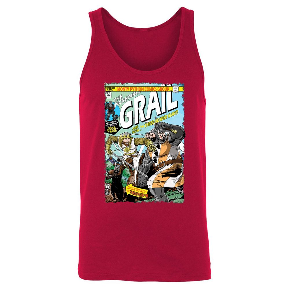 Unisex Jersey Tank - 5ZPBL5QZ - Red - 11