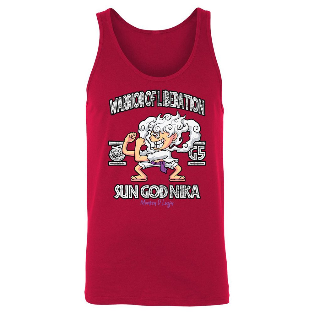 Unisex Jersey Tank - 5BUKW7Z7 - Red - 11