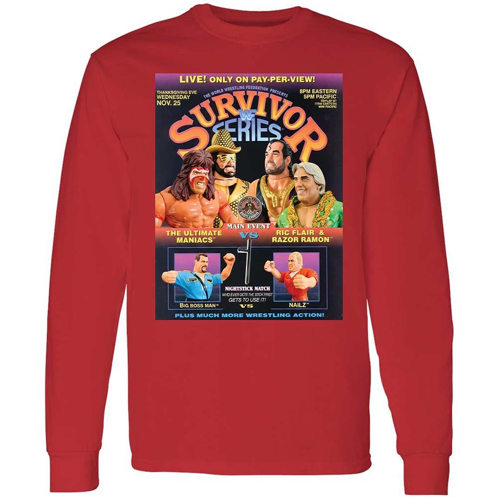 Long Sleeve T-Shirt - 2TGPVHBR - Red - 11
