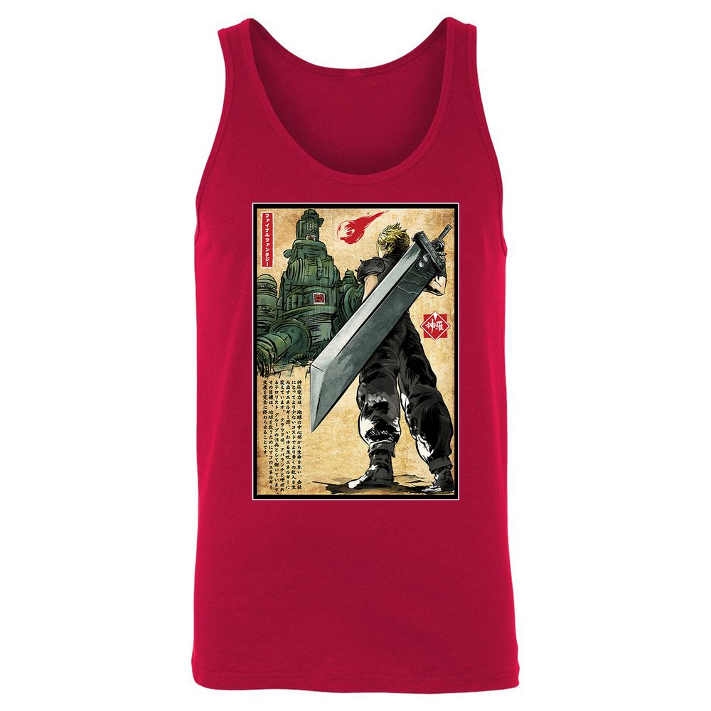 Unisex Jersey Tank - 88MTZNN5 - Red - 11