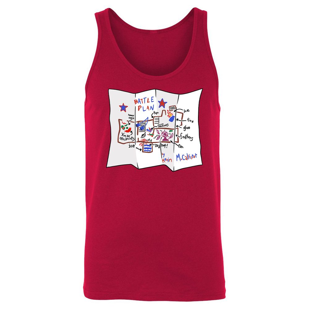 Unisex Jersey Tank - XYK45K39 - Red - 11