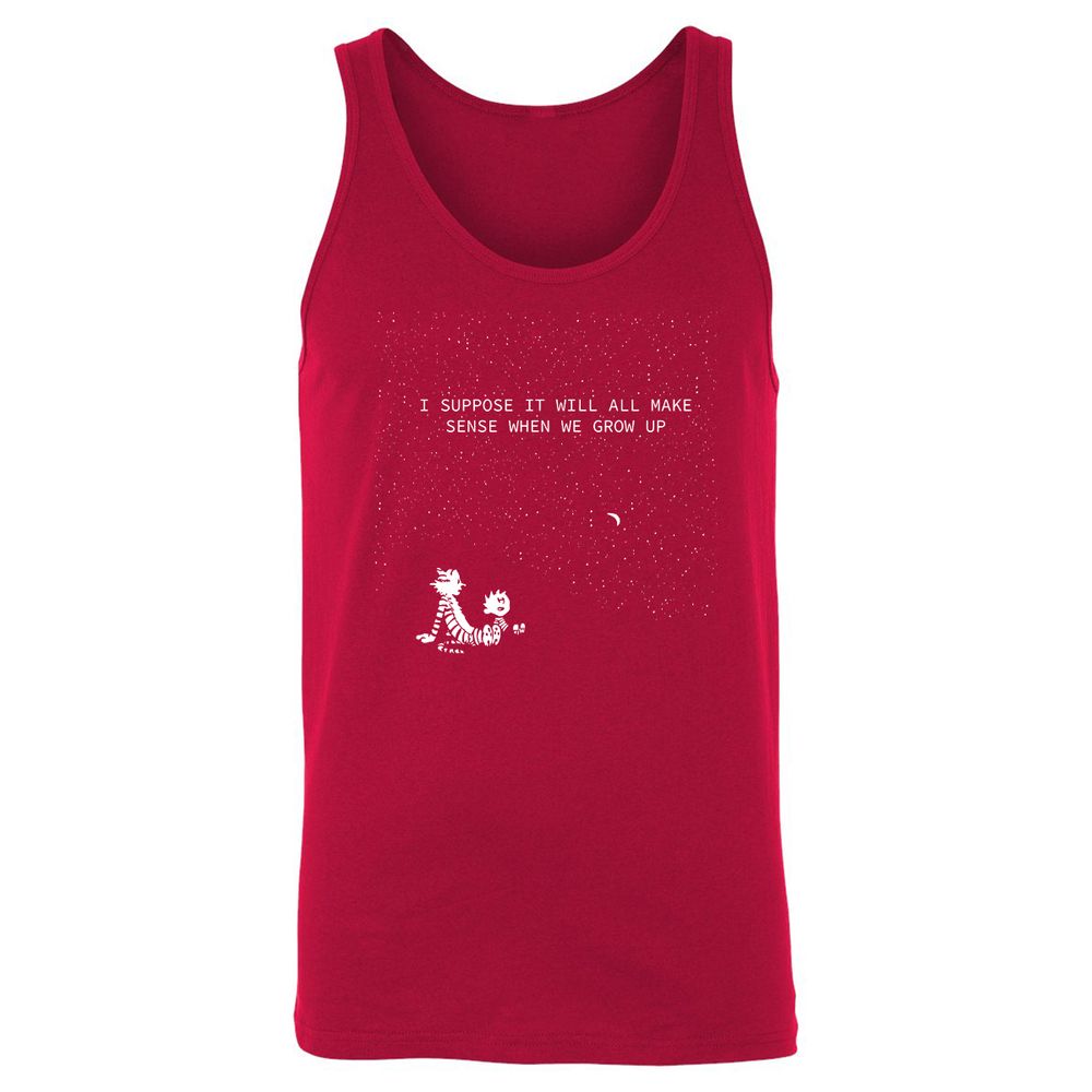 Calvin and Hobbes Stars - Red - 11