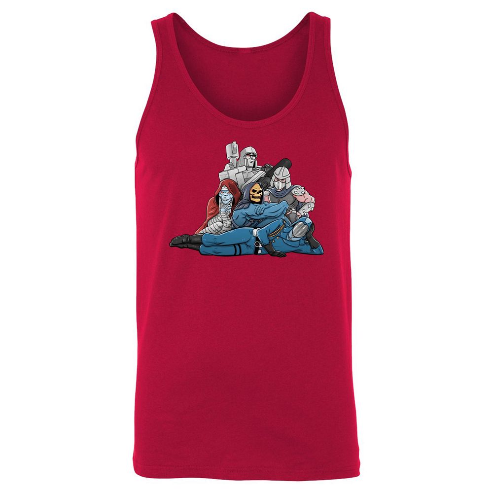 Unisex Jersey Tank - 98ZC57Y9 - Red - 11