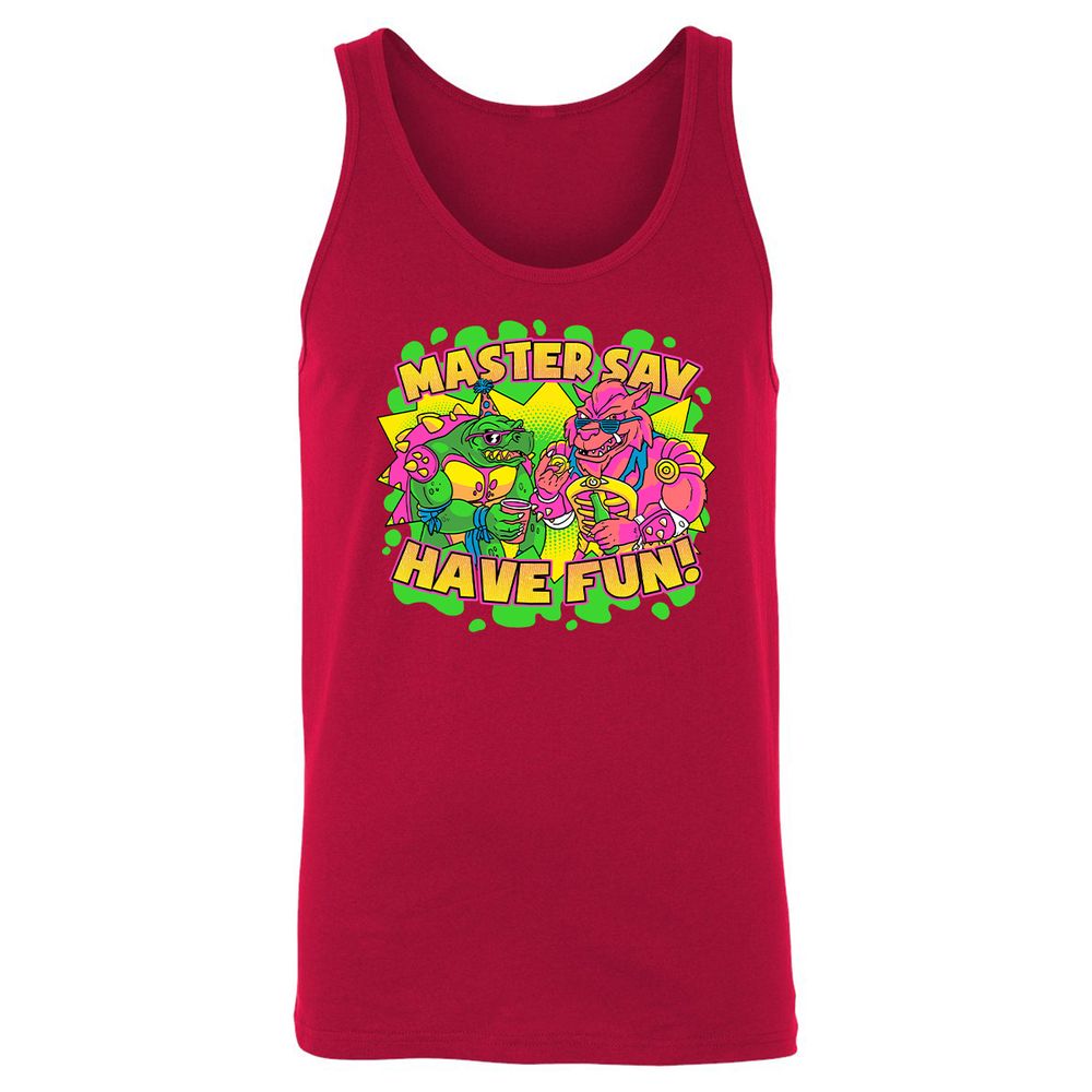 Unisex Jersey Tank - HN6TVHA5 - Red - 11